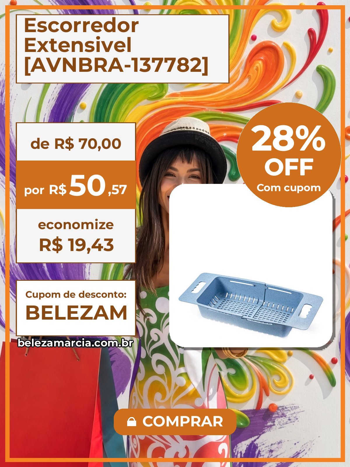 Escorredor Extensivel [AVNBRA-137782]