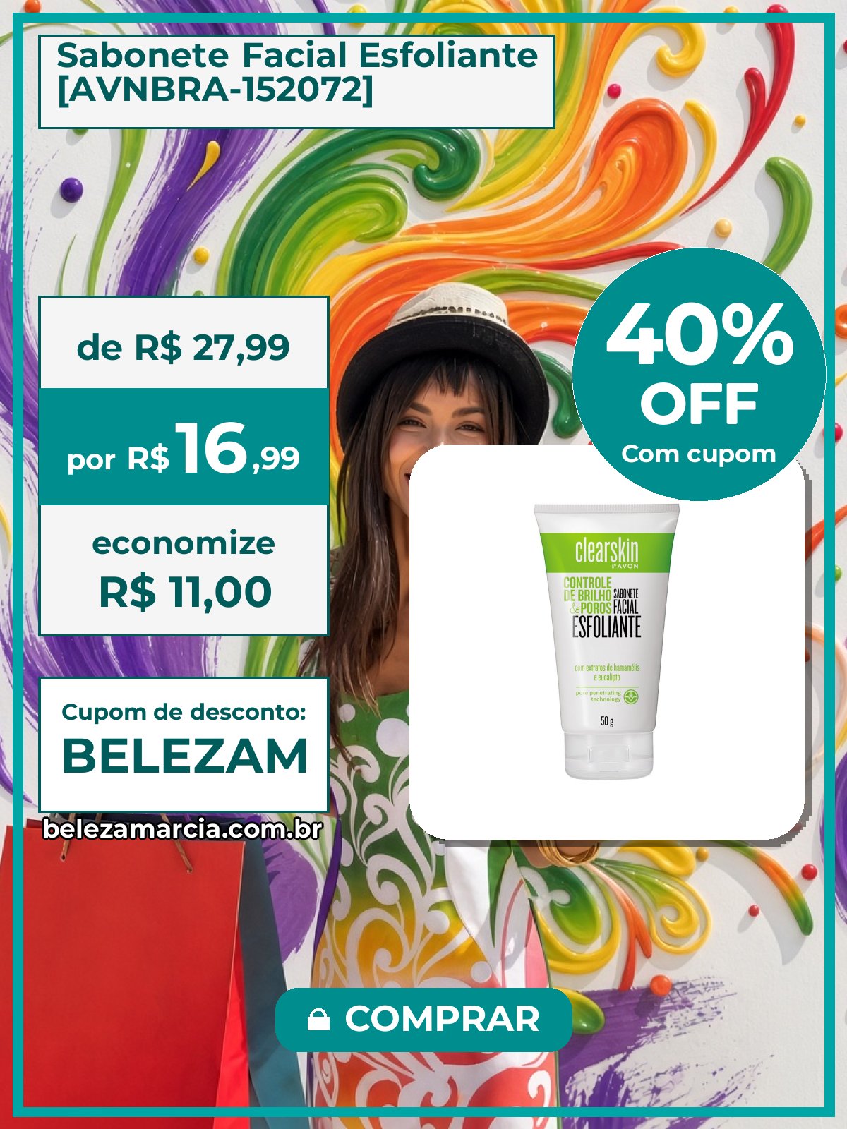 Sabonete Facial Esfoliante [AVNBRA-152072]