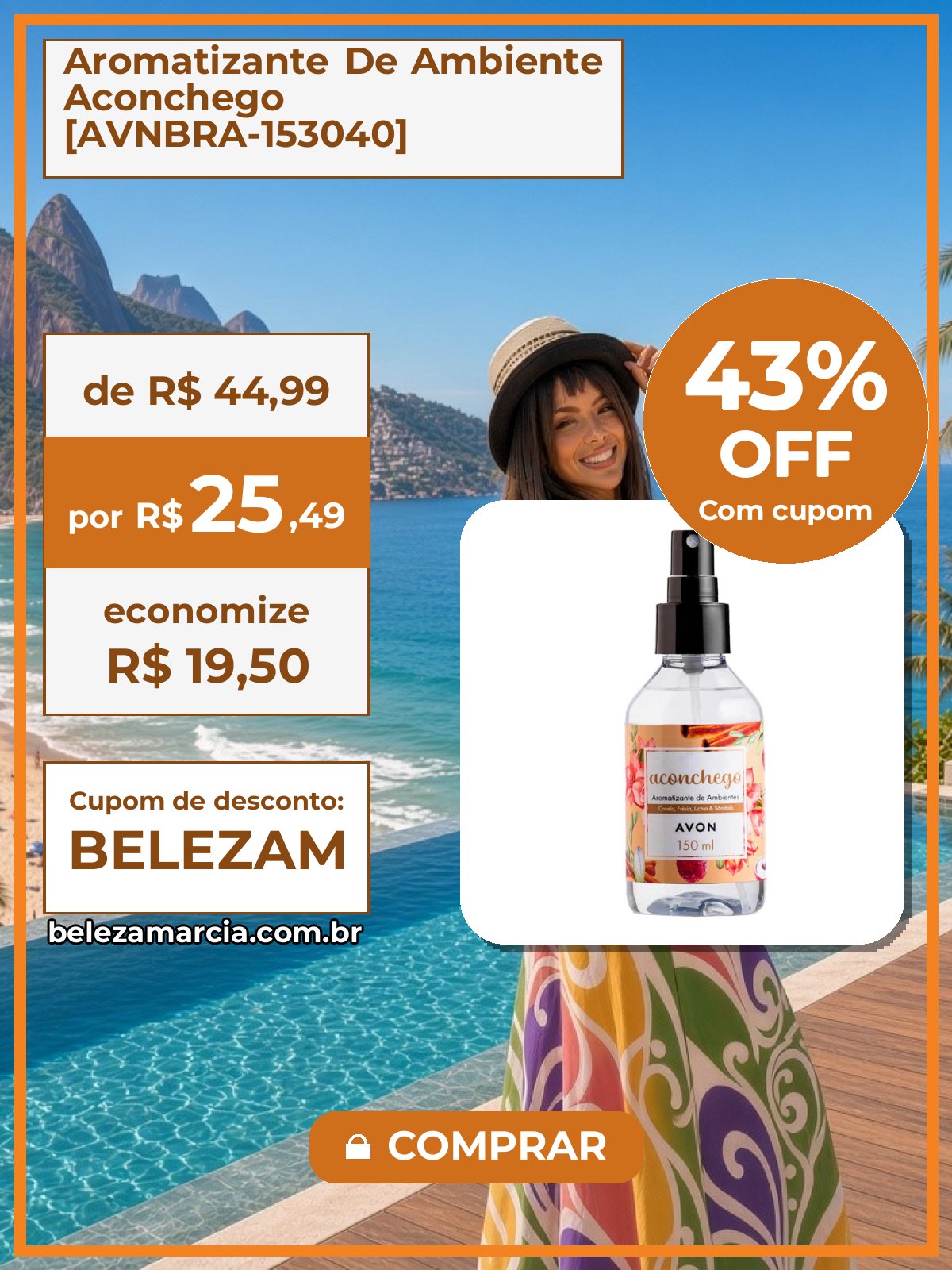 Aromatizante De Ambiente Aconchego [AVNBRA-153040]