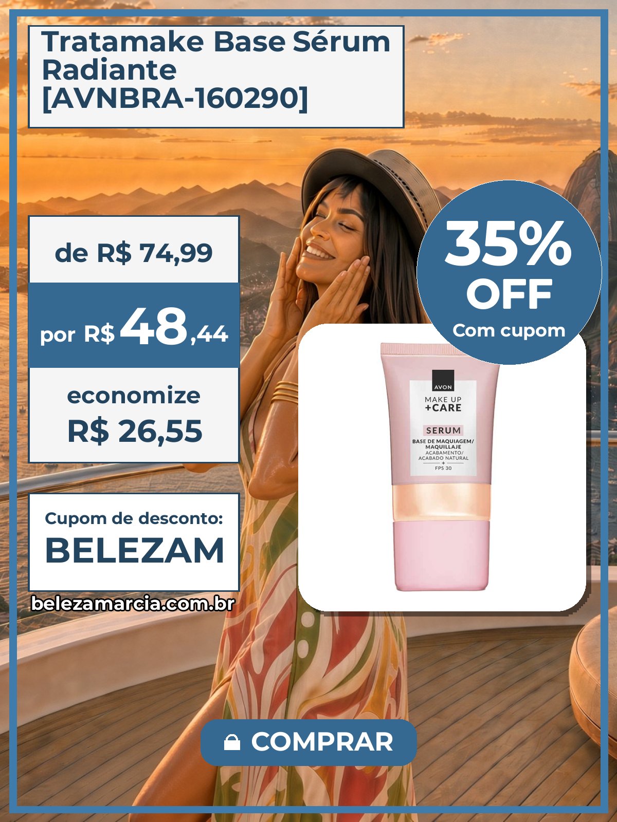Tratamake Base Sérum Radiante [AVNBRA-160290]