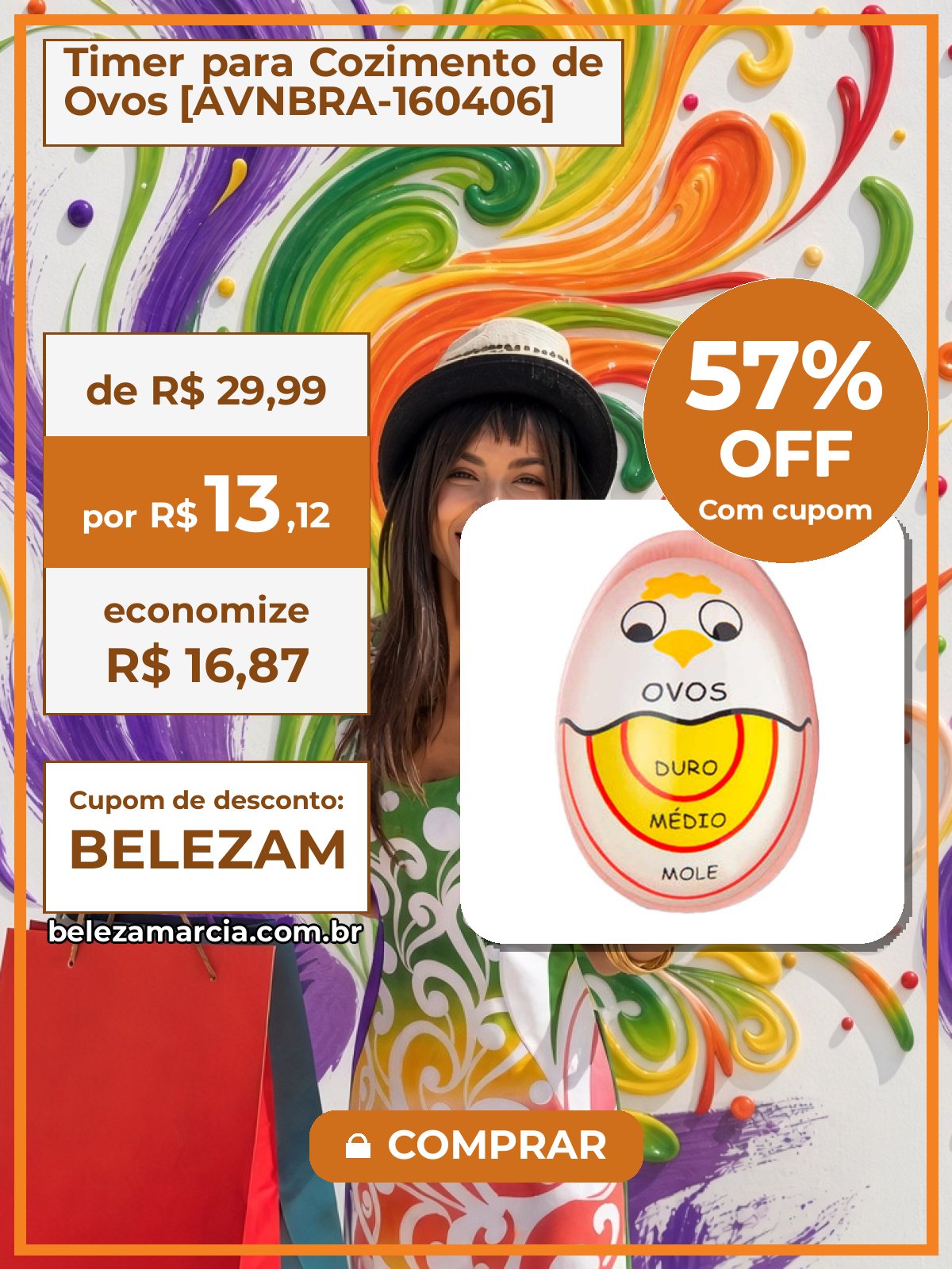 Timer para Cozimento de Ovos [AVNBRA-160406]