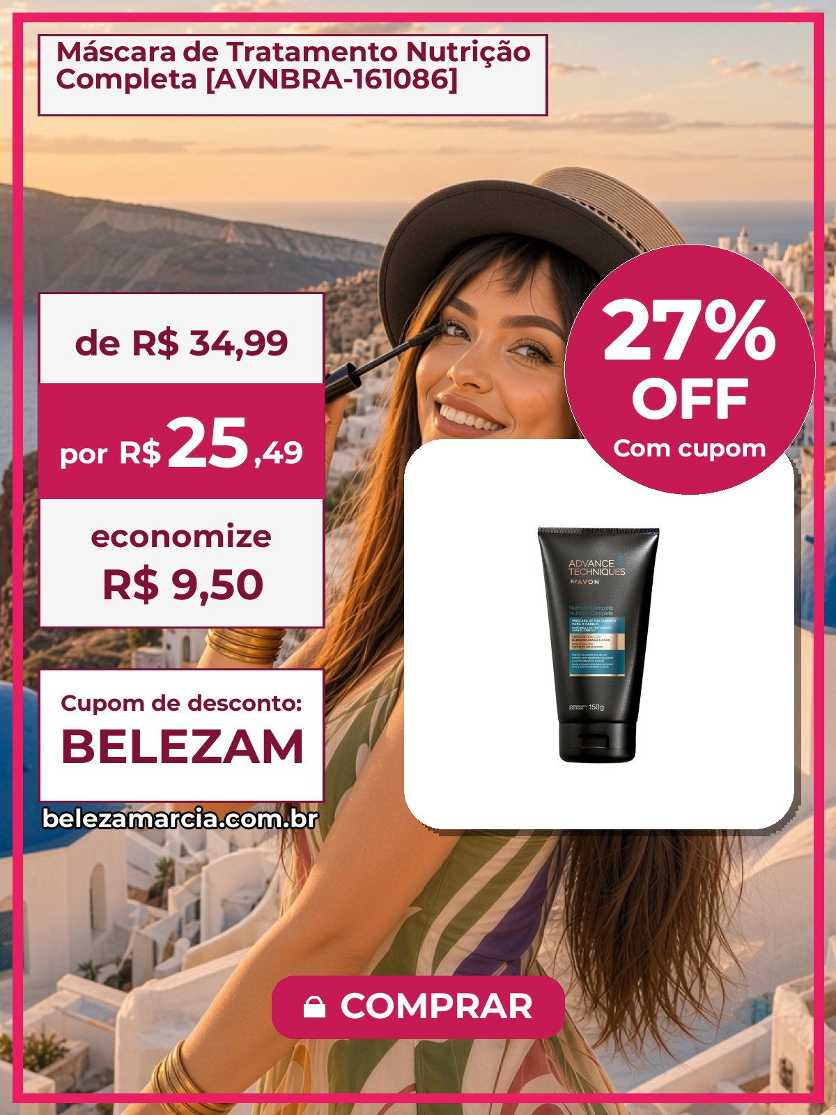 Máscara de Tratamento Nutrição Completa [AVNBRA-161086]