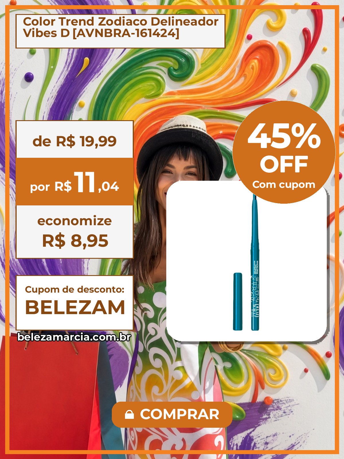 Color Trend Zodiaco Delineador Vibes D [AVNBRA-161424]