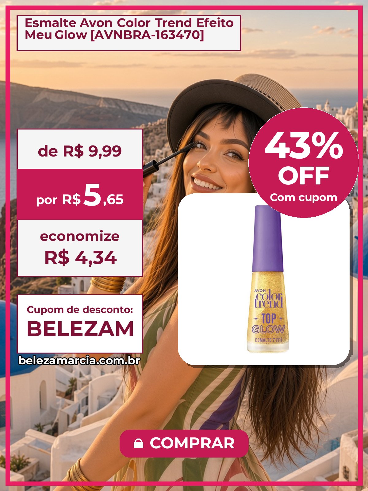 Esmalte Avon Color Trend Efeito Meu Glow [AVNBRA-163470]