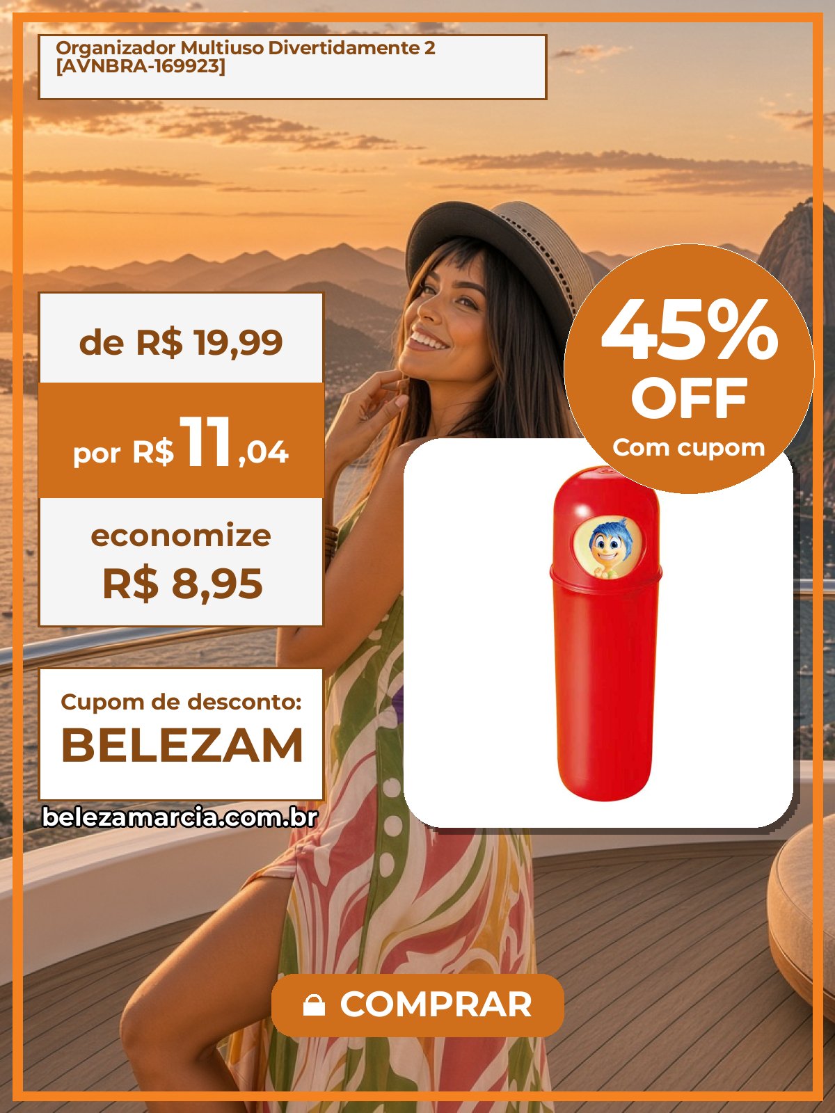 Organizador Multiuso Divertidamente 2 [AVNBRA-169923]