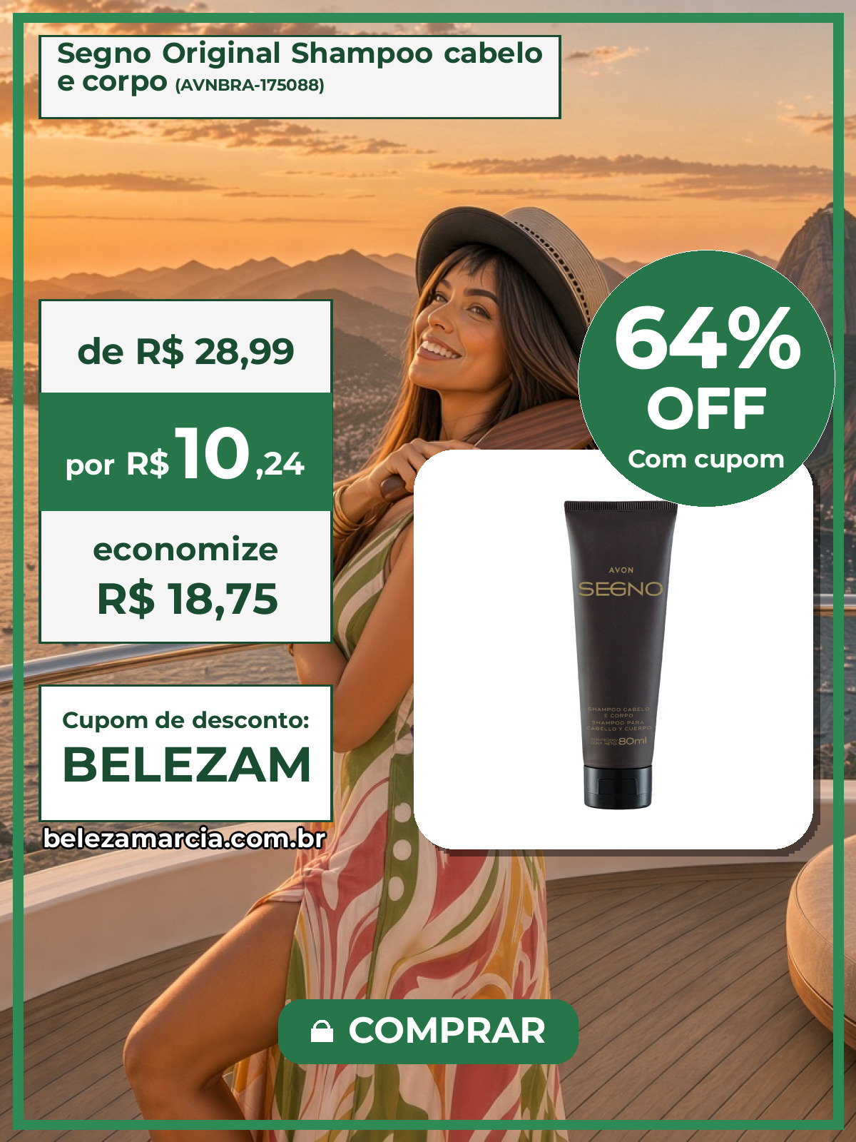 Segno Original Shampoo cabelo e corpo
