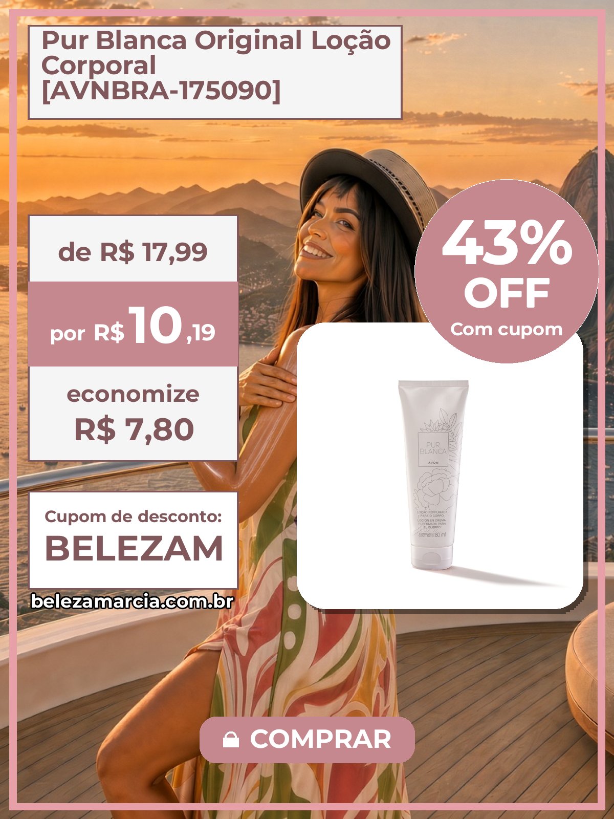 Pur Blanca Original Loção Corporal [AVNBRA-175090]