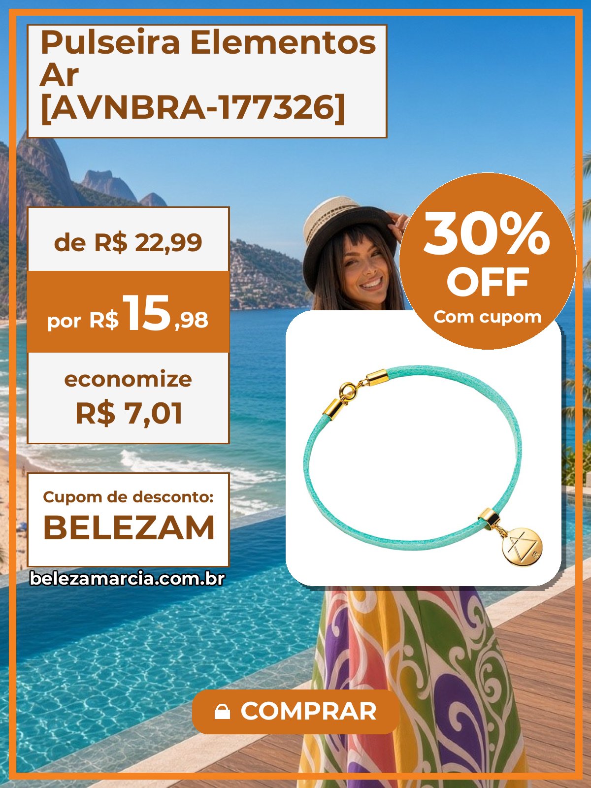 Pulseira Elementos Ar [AVNBRA-177326]