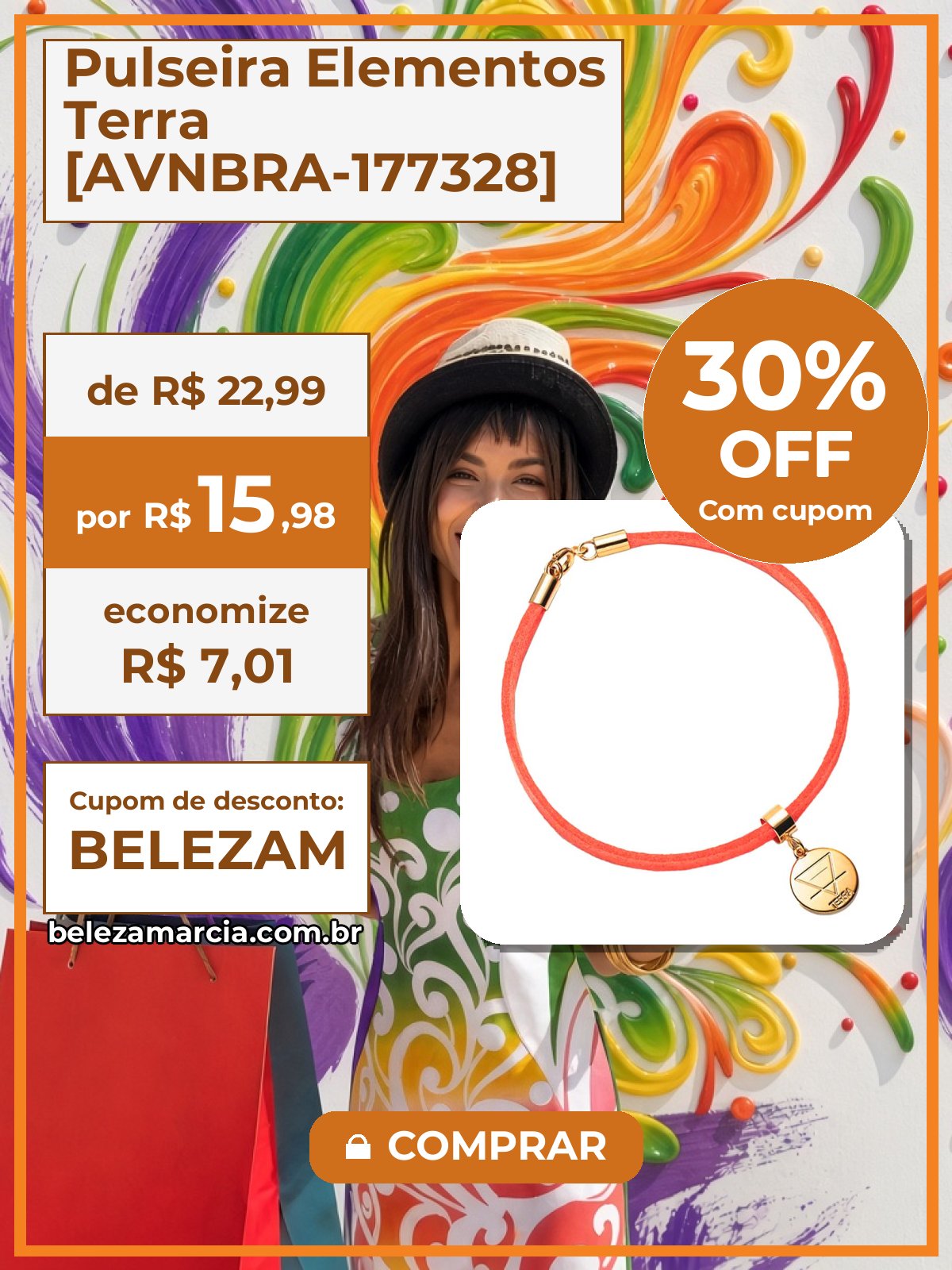 Pulseira Elementos Terra [AVNBRA-177328]