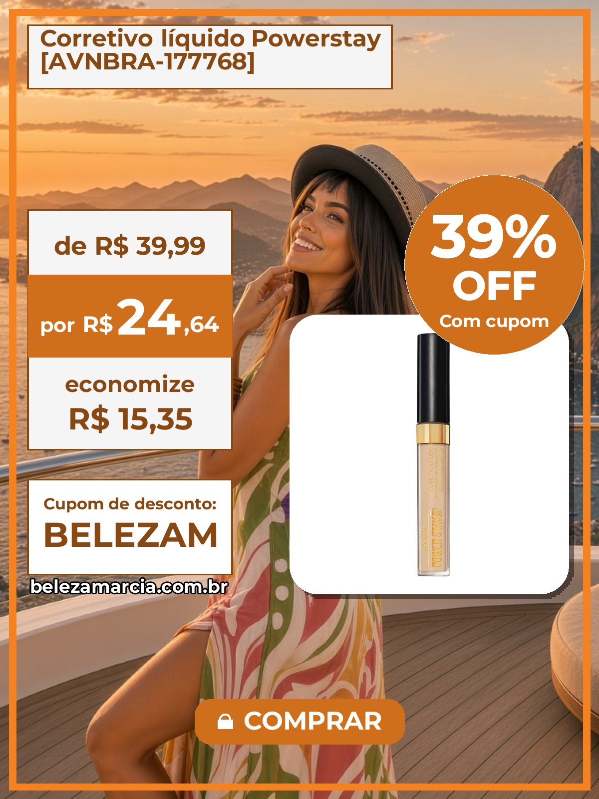 Corretivo líquido Powerstay [AVNBRA-177768]