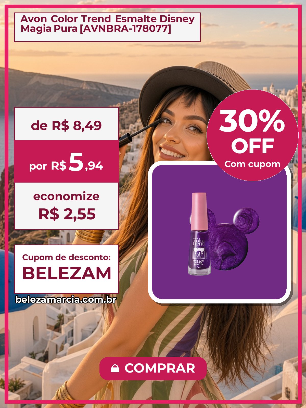 Avon Color Trend Esmalte Disney Magia Pura [AVNBRA-178077]