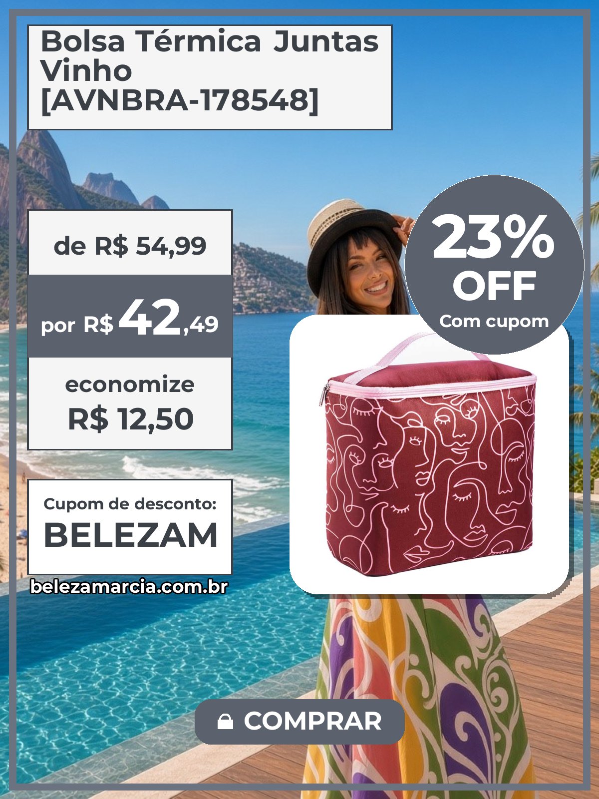 Bolsa Térmica Juntas Vinho [AVNBRA-178548]