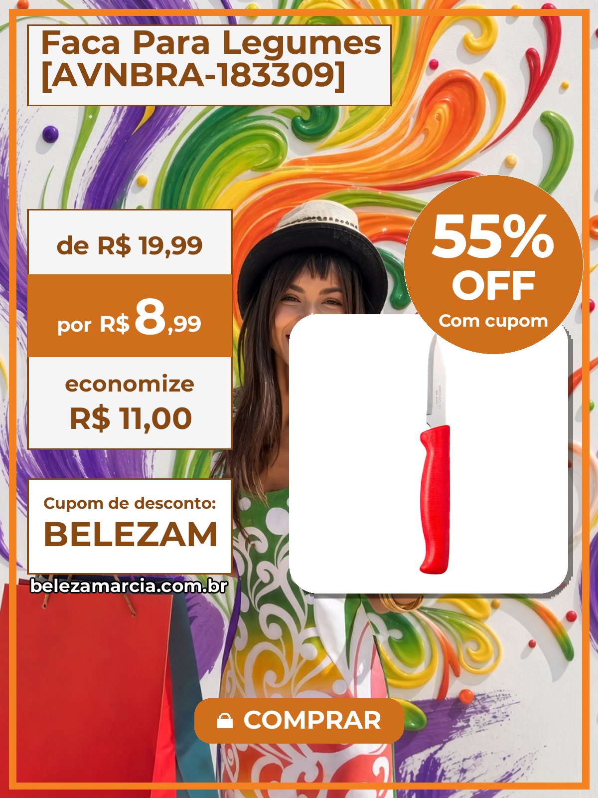 Faca Para Legumes [AVNBRA-183309]