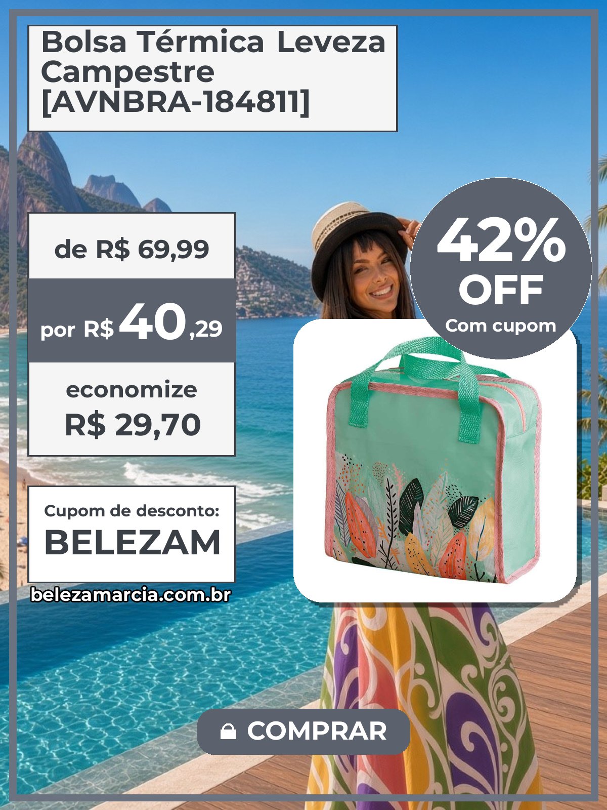 Bolsa Térmica Leveza Campestre [AVNBRA-184811]