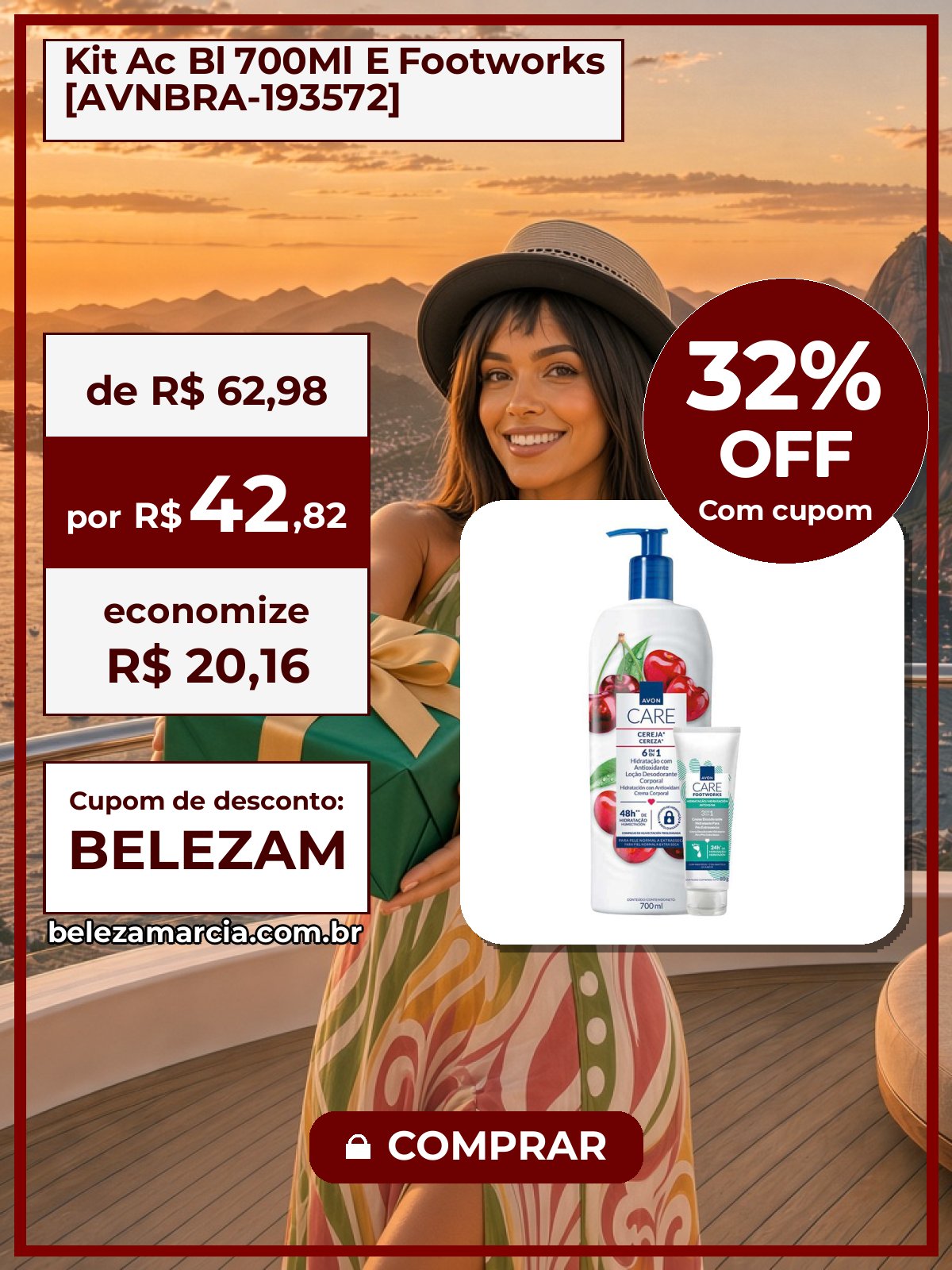 Kit Ac Bl 700Ml E Footworks [AVNBRA-193572]