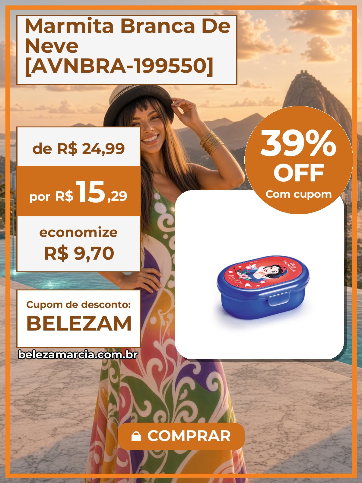 Marmita Branca De Neve [AVNBRA-199550]