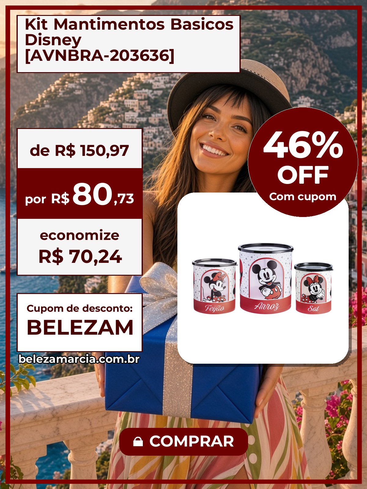 Kit Mantimentos Basicos Disney [AVNBRA-203636]