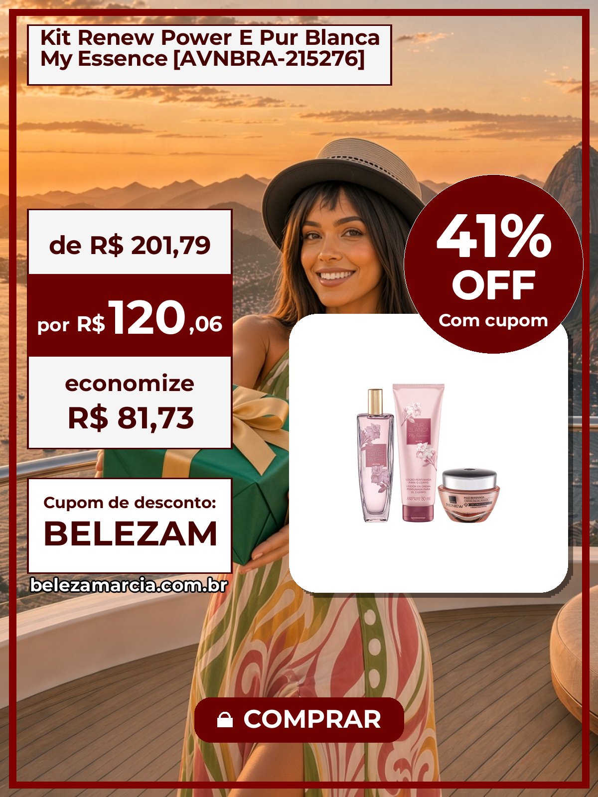 Kit Renew Power E Pur Blanca My Essence [AVNBRA-215276]