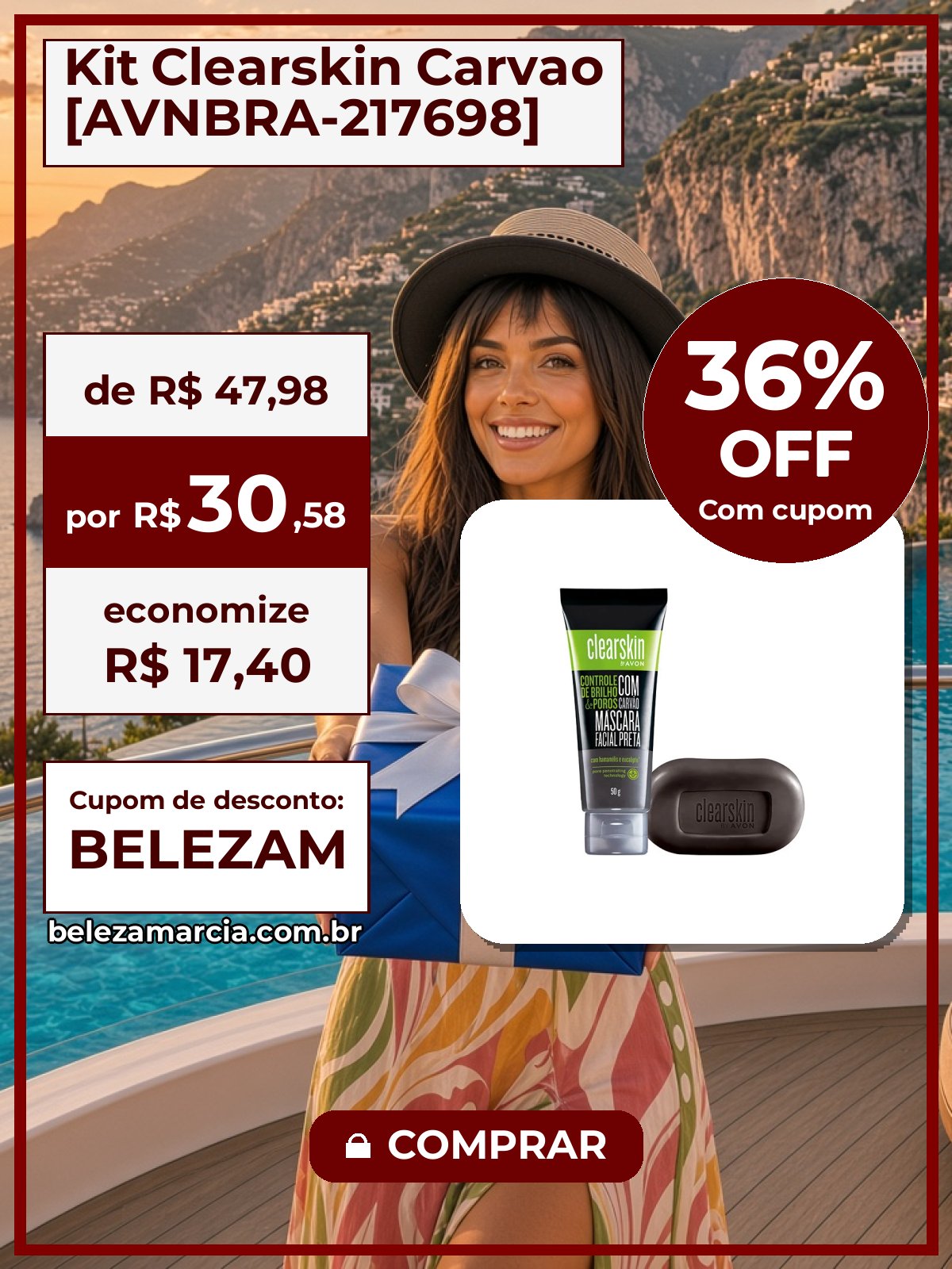 Kit Clearskin Carvao [AVNBRA-217698]