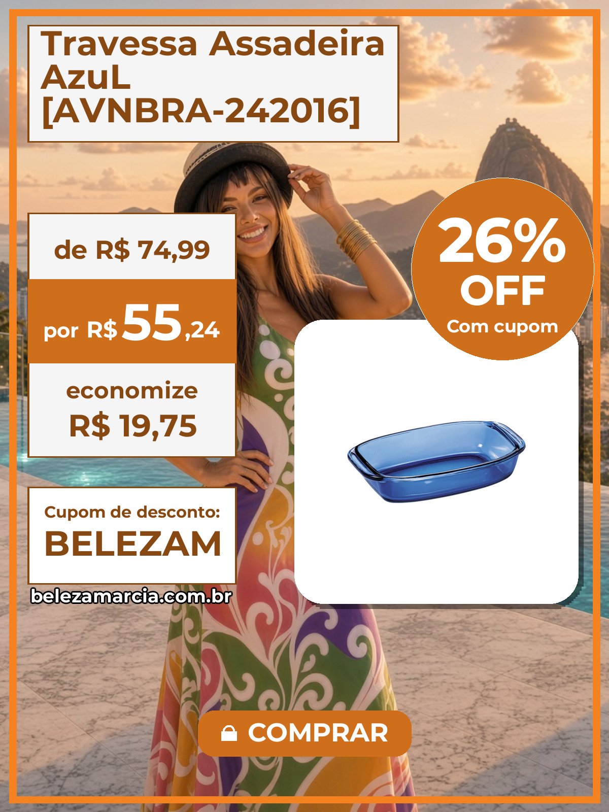 Travessa Assadeira AzuL [AVNBRA-242016]