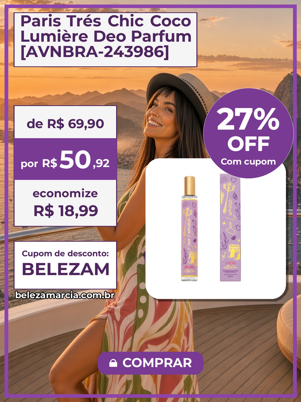 Paris Trés Chic Coco Lumière Deo Parfum [AVNBRA-243986]