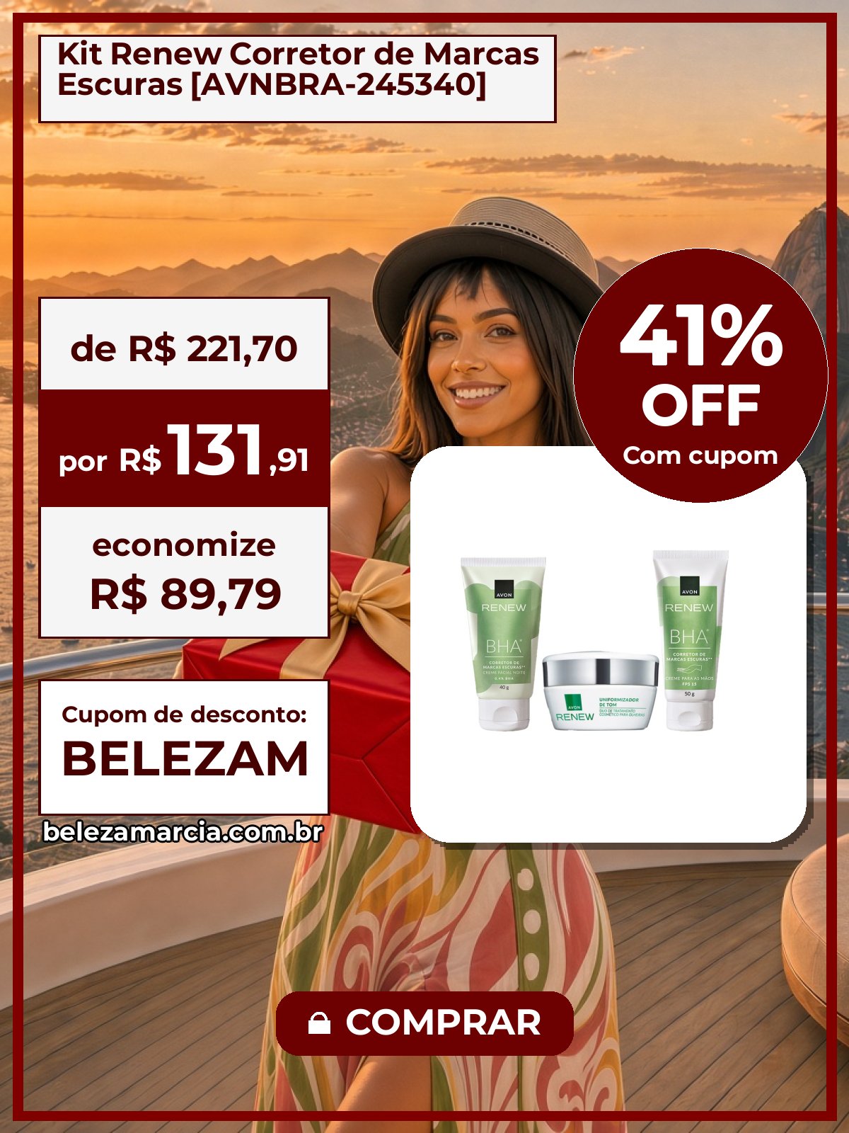 Kit Renew Corretor de Marcas Escuras [AVNBRA-245340]