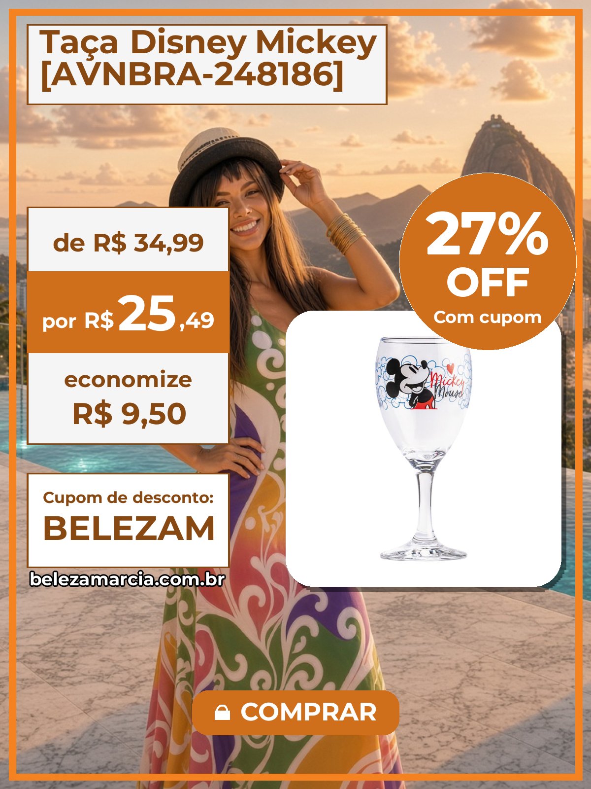 Taça Disney Mickey [AVNBRA-248186]