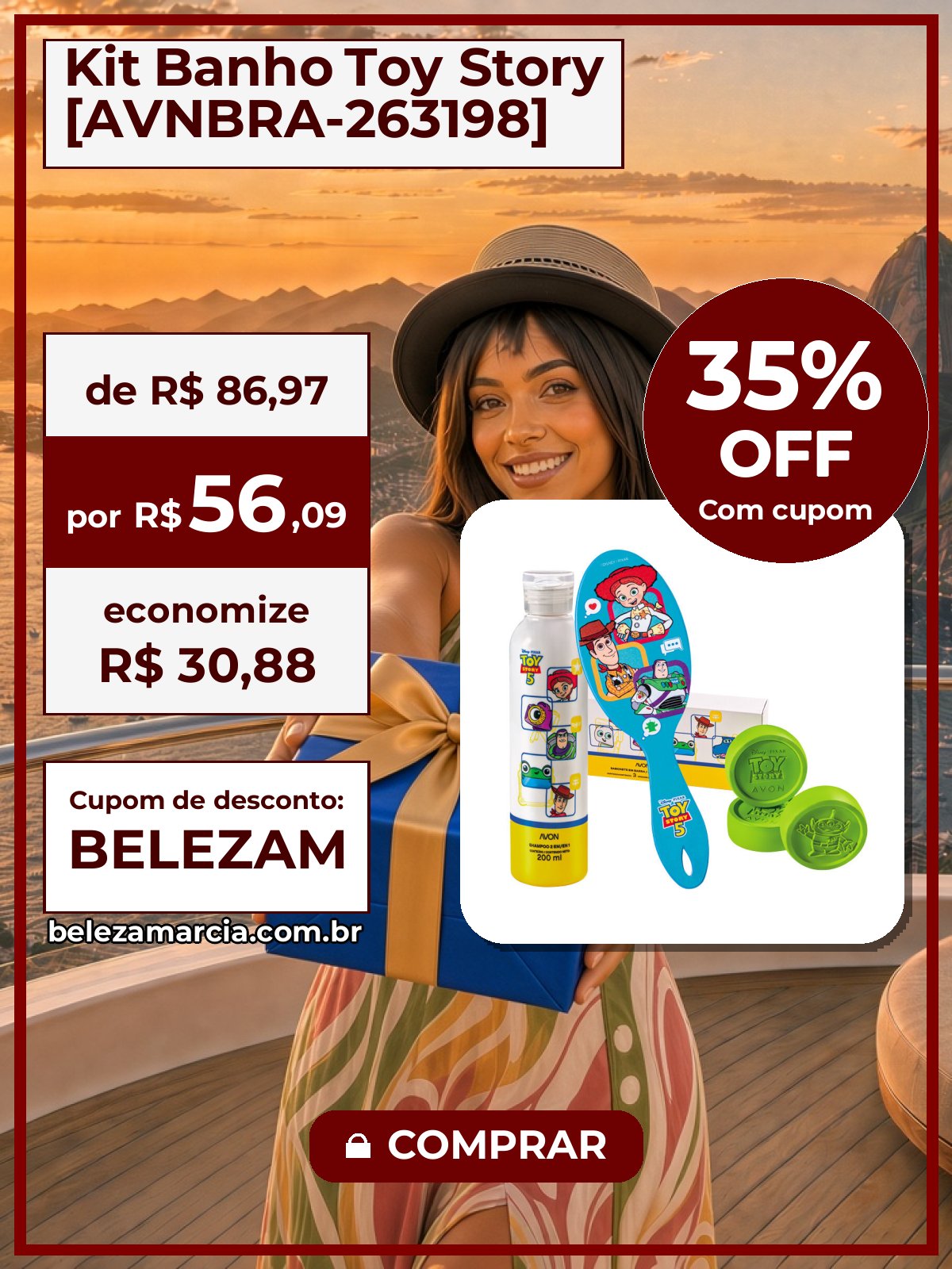 Kit Banho Toy Story [AVNBRA-263198]