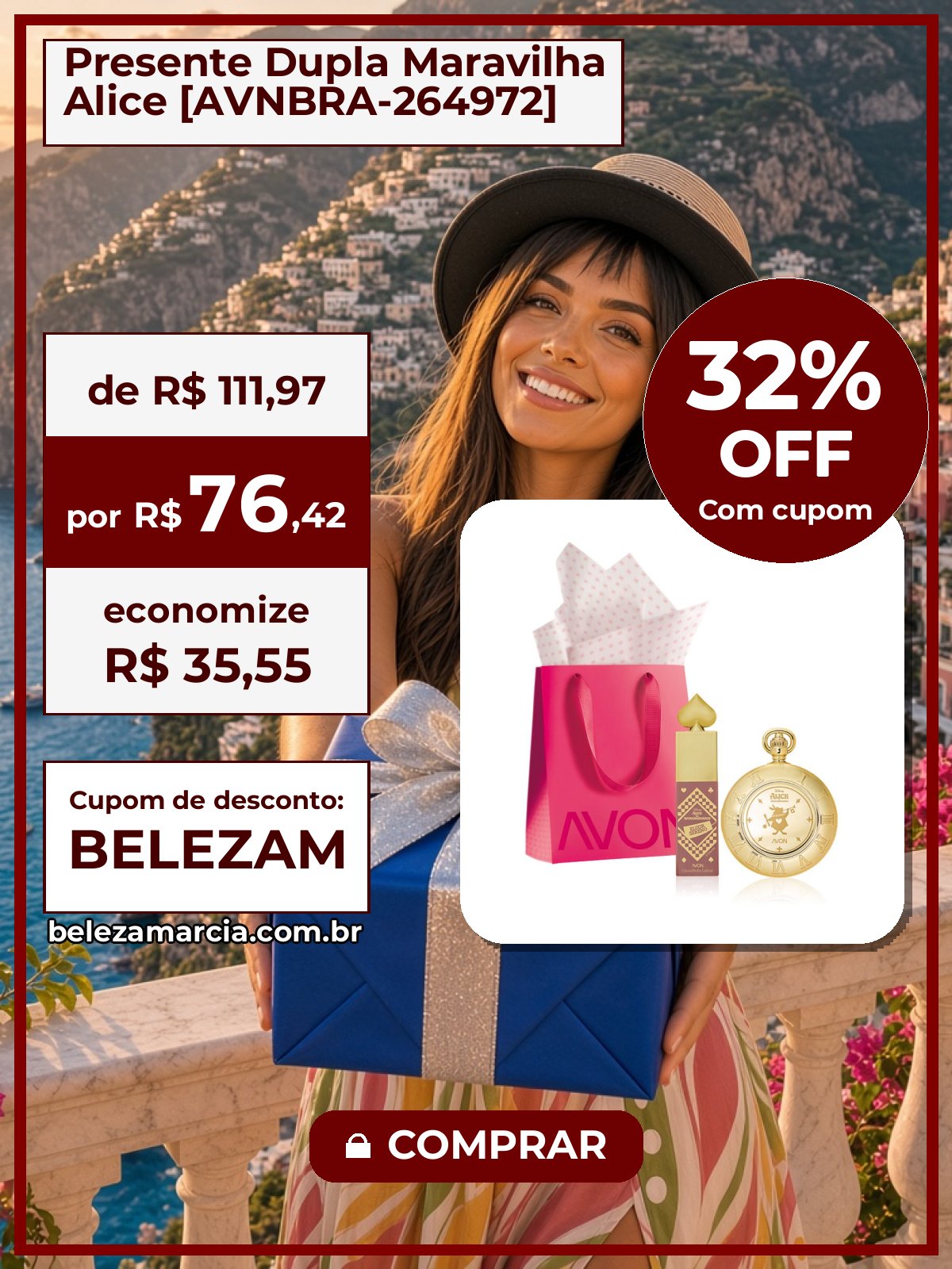 Presente Dupla Maravilha Alice [AVNBRA-264972]