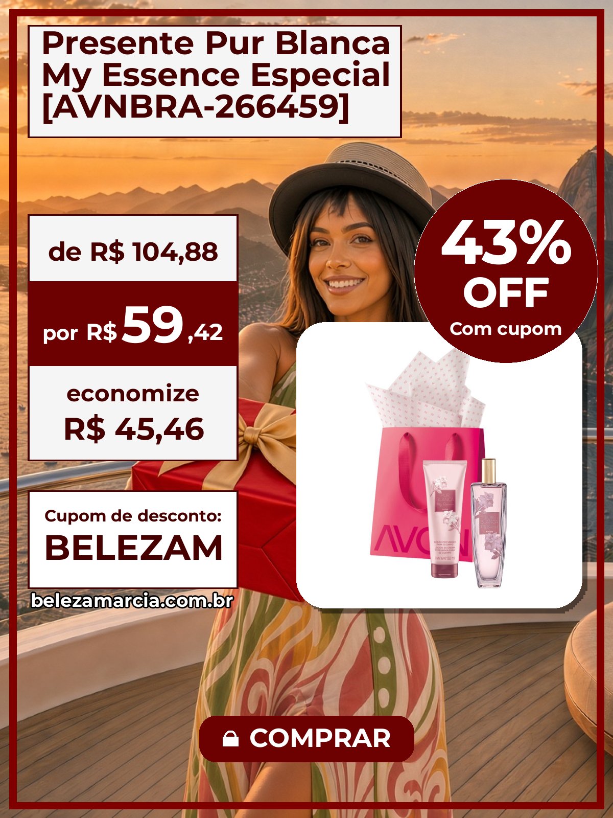 Presente Pur Blanca My Essence Especial [AVNBRA-266459]