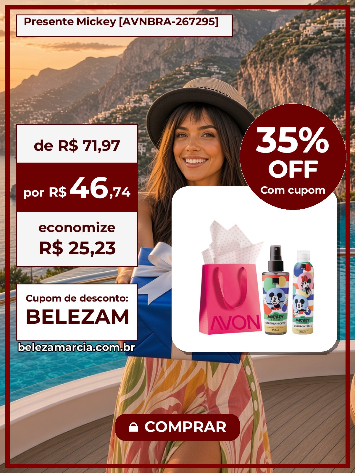 Presente Mickey [AVNBRA-267295]