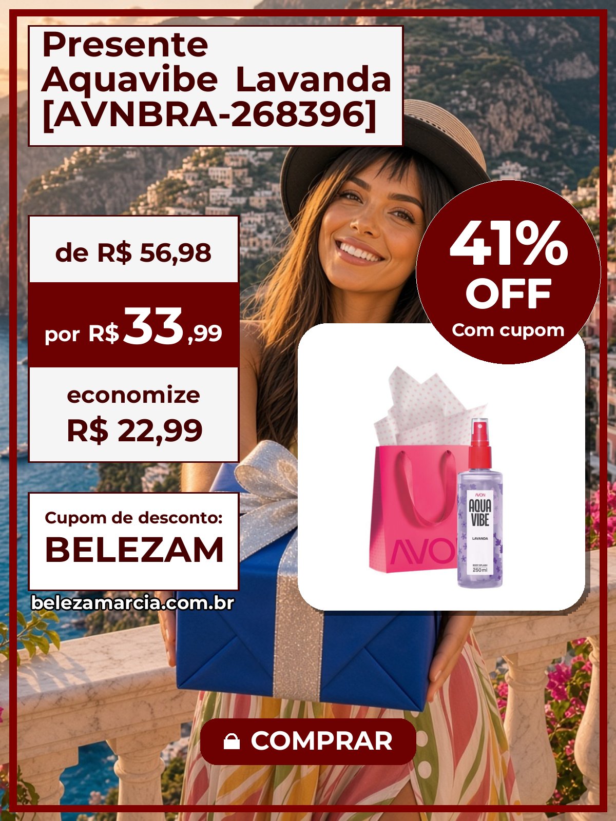 Presente Aquavibe Lavanda [AVNBRA-268396]