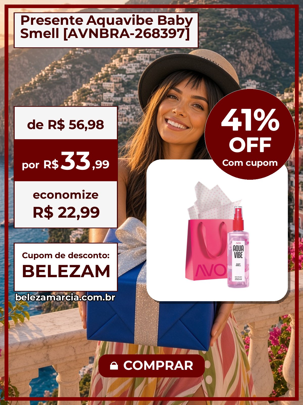 Presente Aquavibe Baby Smell [AVNBRA-268397]