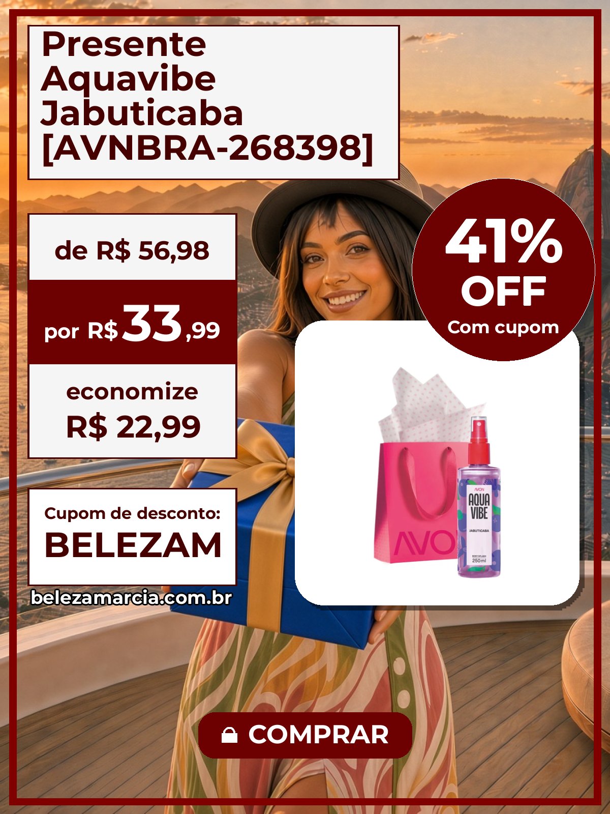 Presente Aquavibe Jabuticaba [AVNBRA-268398]