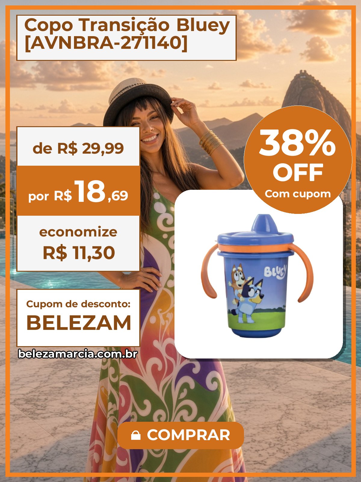 Copo Transição Bluey [AVNBRA-271140]