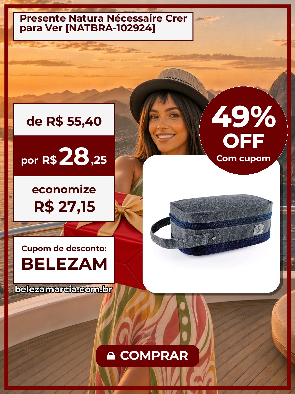 Presente Natura Nécessaire Crer para Ver [NATBRA-102924]