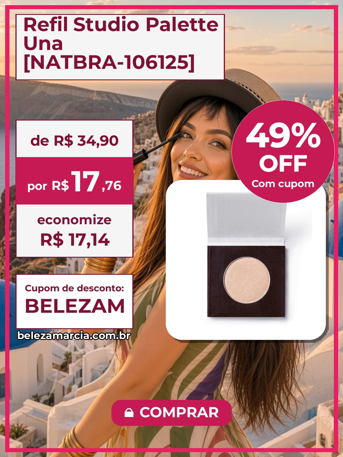 Refil Studio Palette Una [NATBRA-106125]