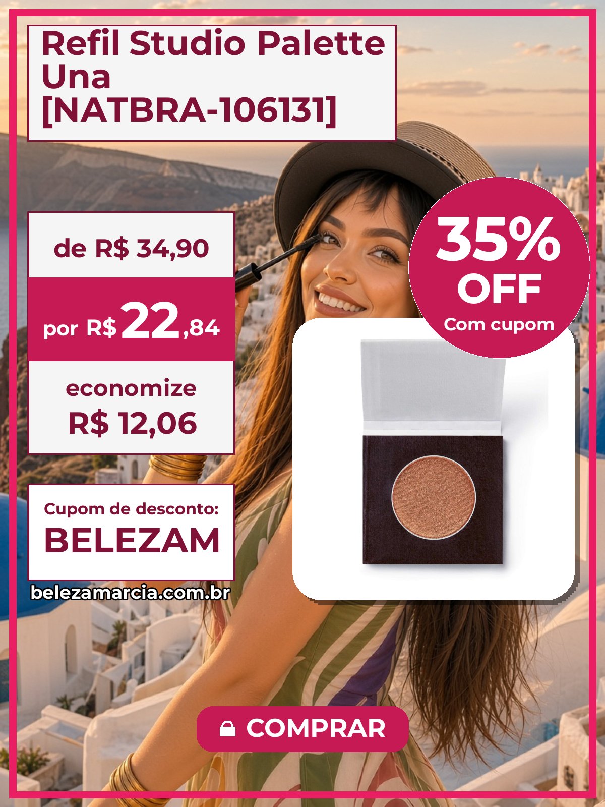 Refil Studio Palette Una [NATBRA-106131]