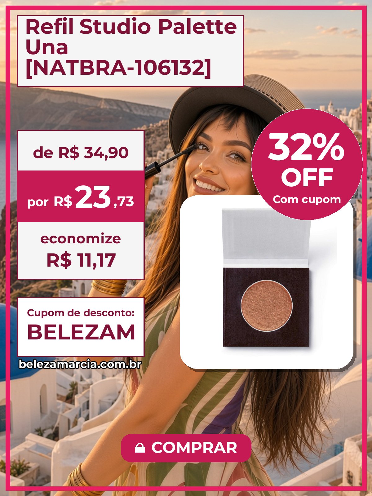 Refil Studio Palette Una [NATBRA-106132]