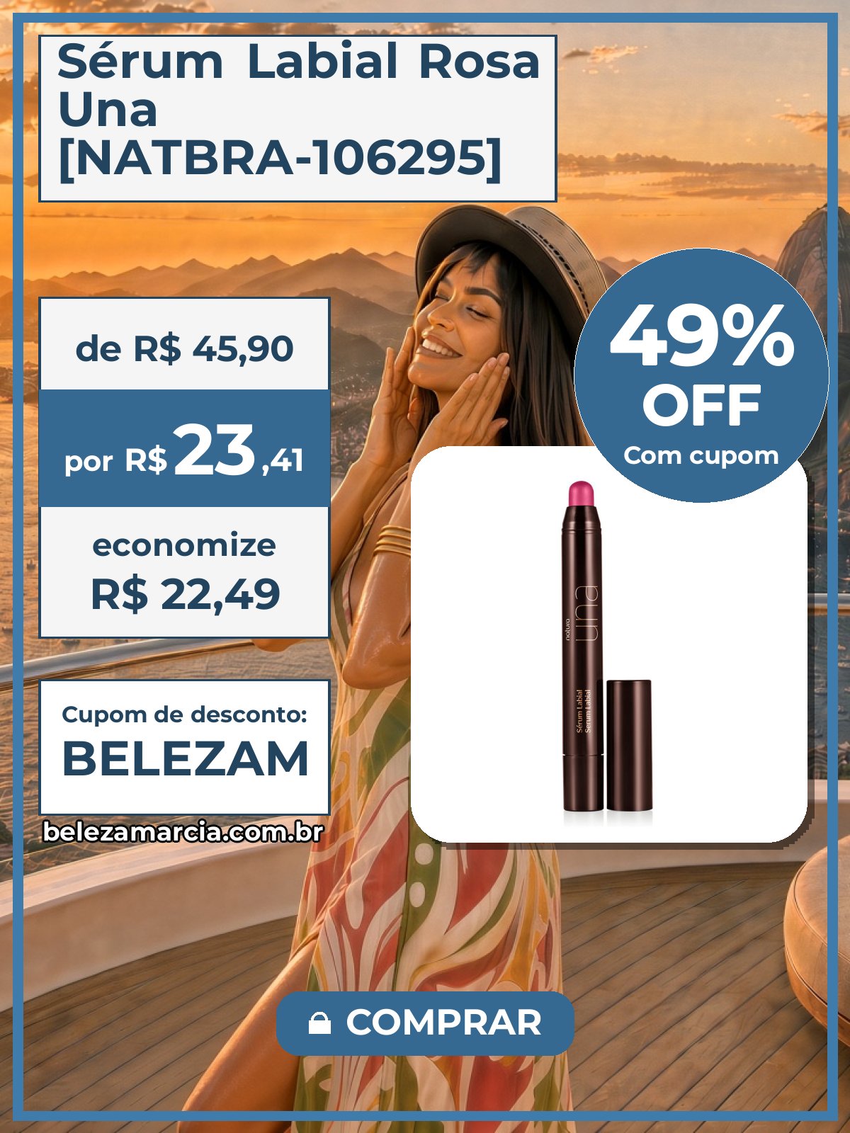 Sérum Labial Rosa Una [NATBRA-106295]