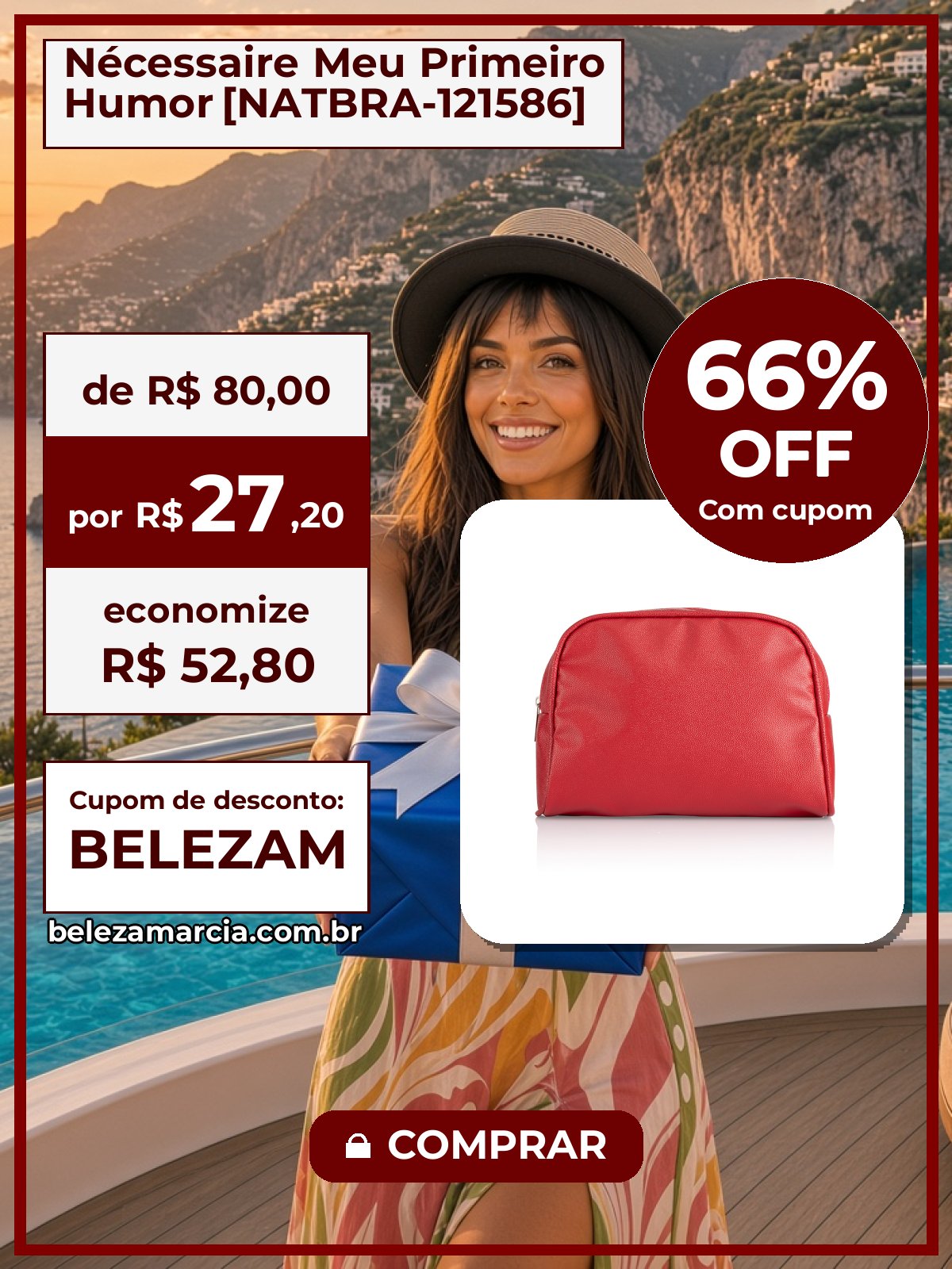 Nécessaire Meu Primeiro Humor [NATBRA-121586]