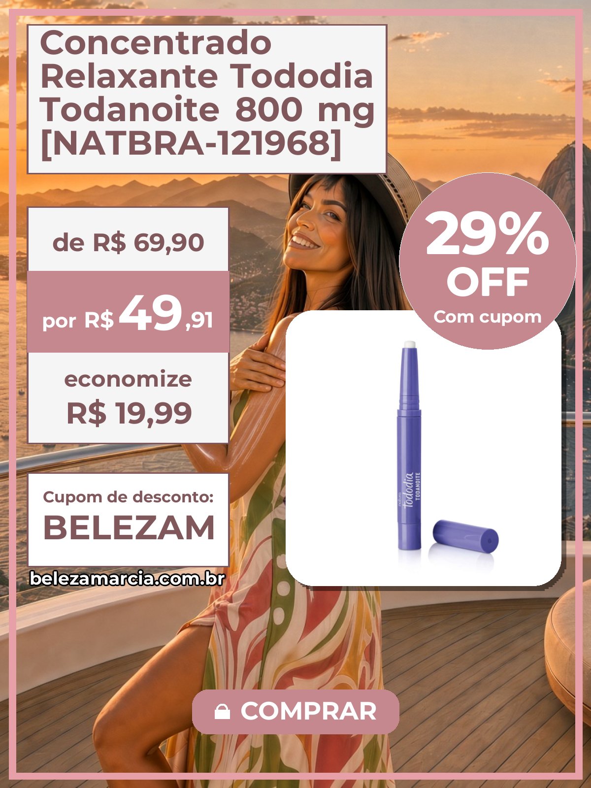 Concentrado Relaxante Tododia Todanoite 800 mg [NATBRA-121968]