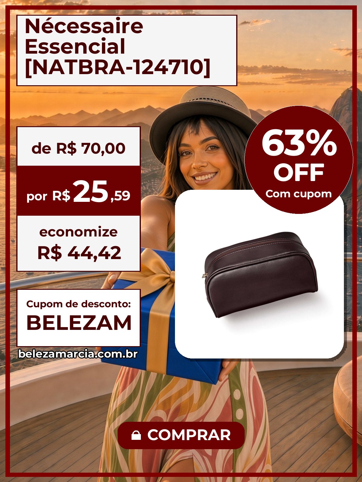 Nécessaire Essencial [NATBRA-124710]