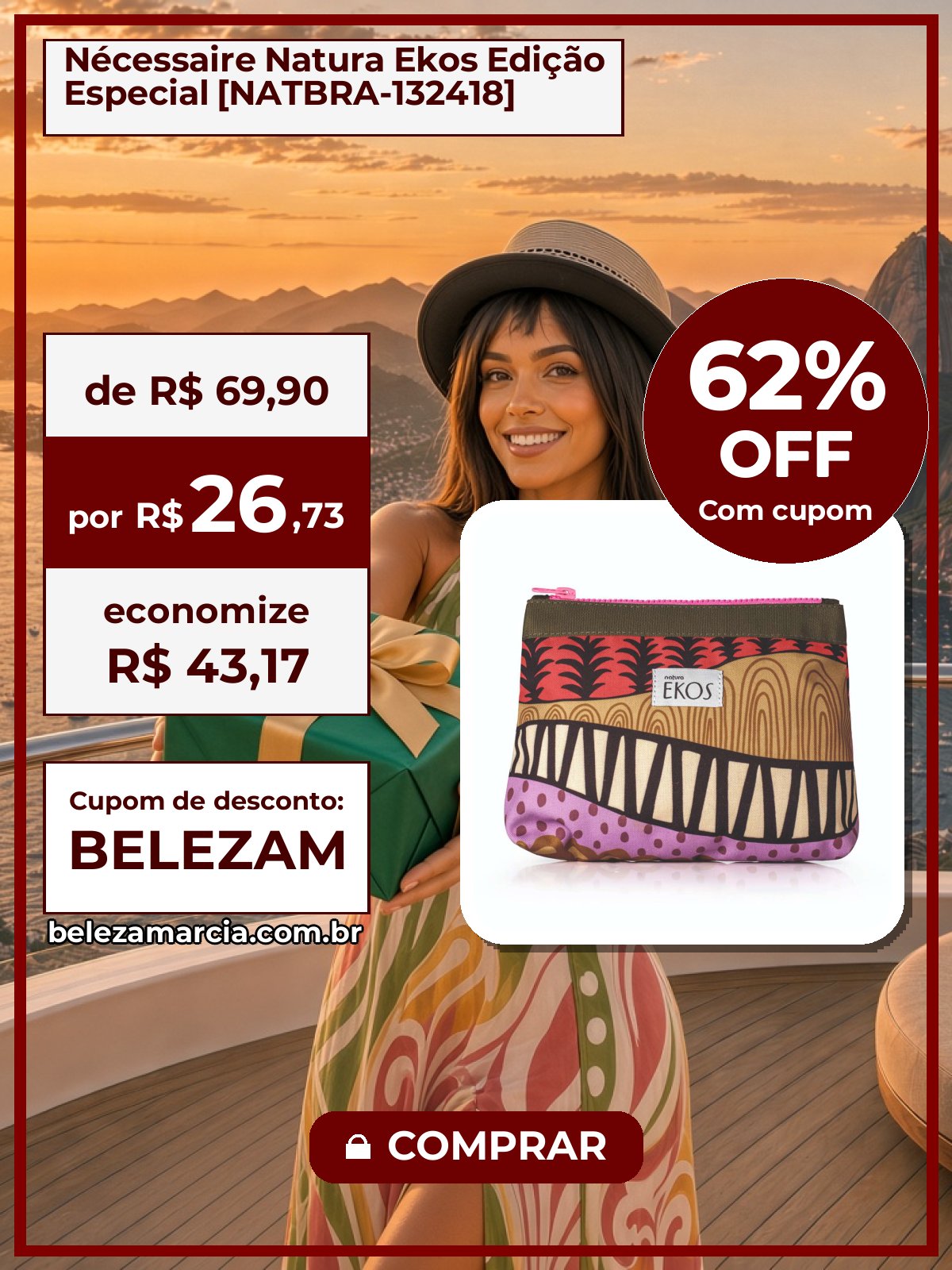 Nécessaire Natura Ekos Edição Especial [NATBRA-132418]