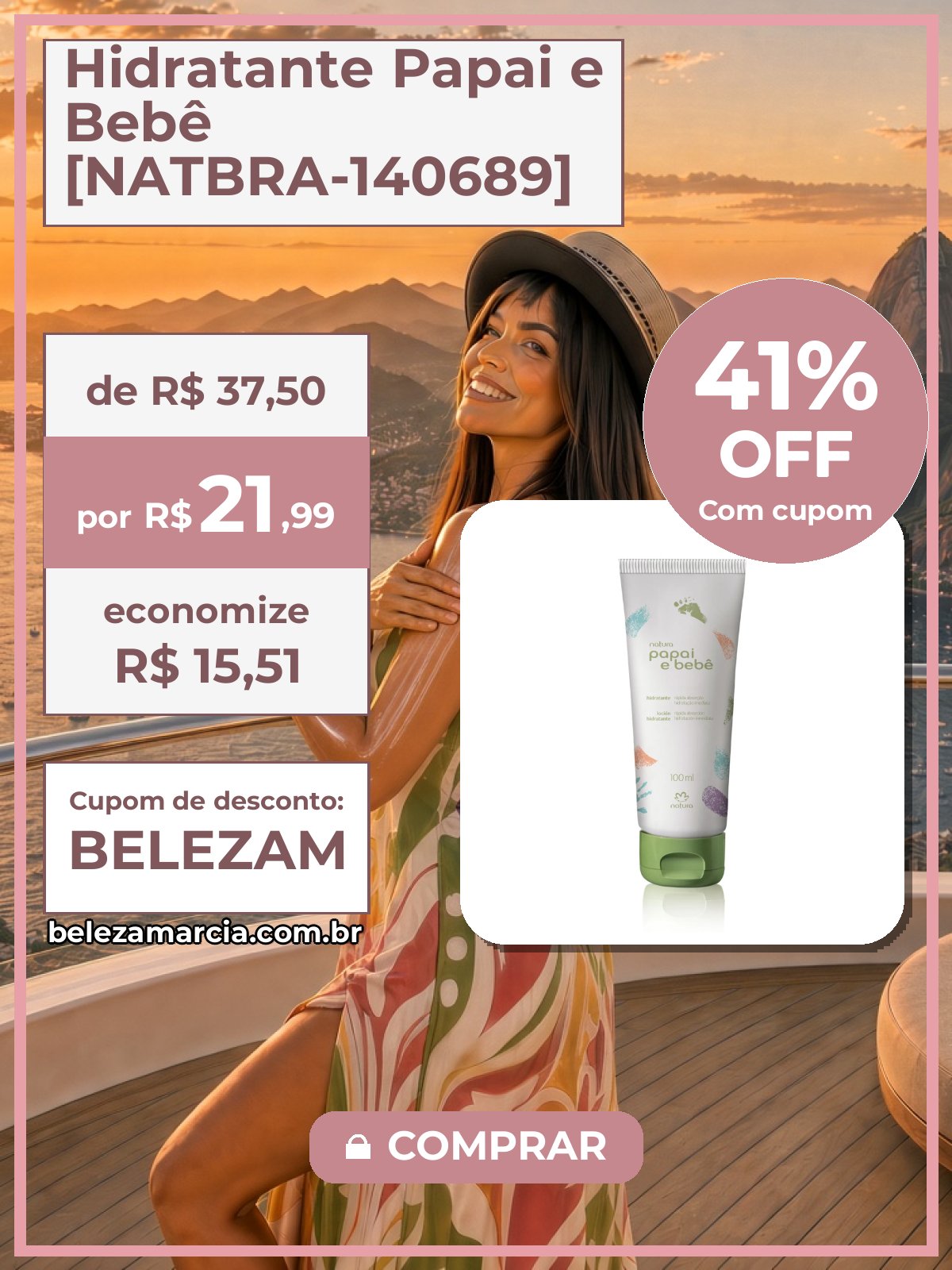 Hidratante Papai e Bebê [NATBRA-140689]