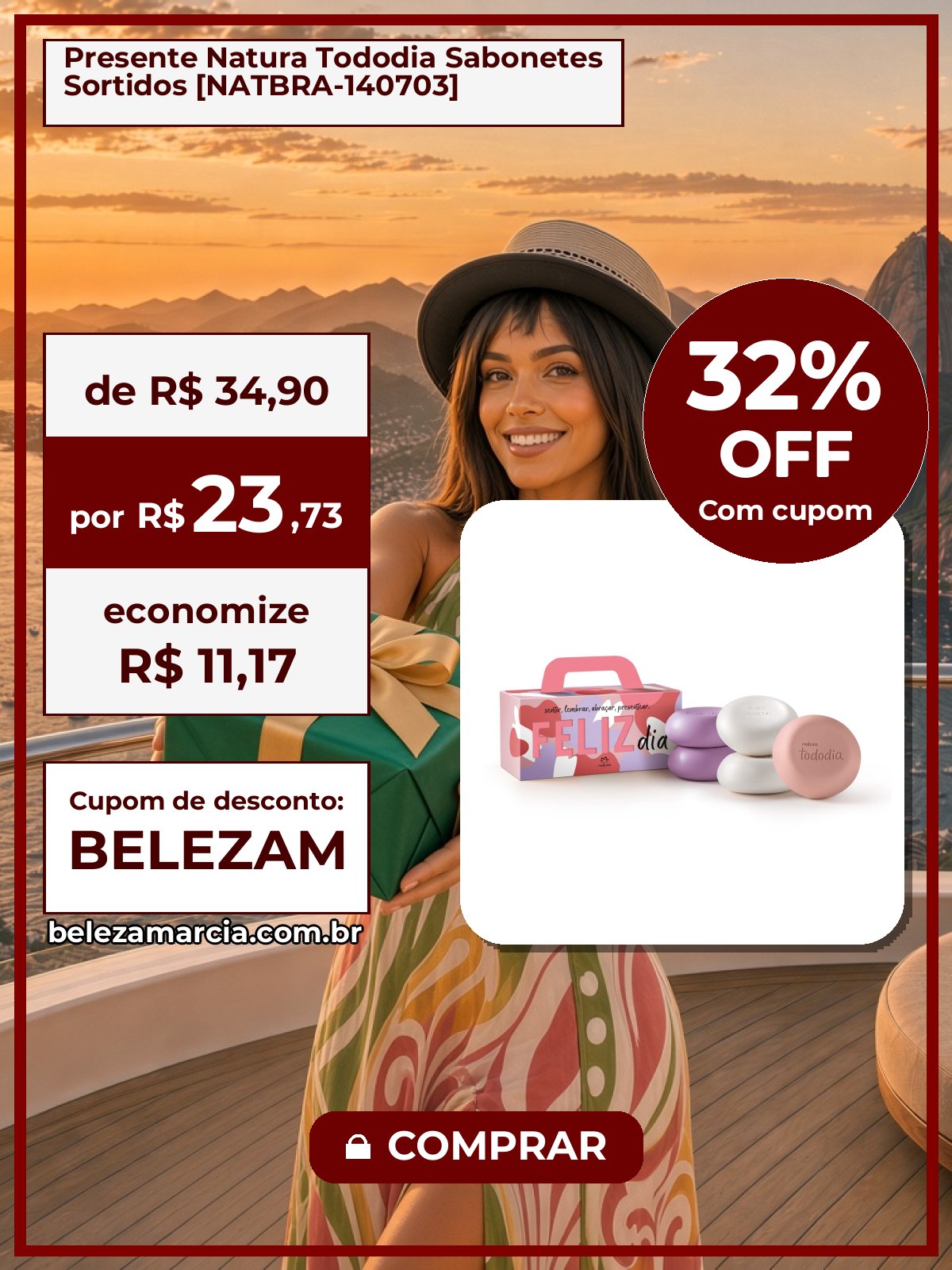Presente Natura Tododia Sabonetes Sortidos [NATBRA-140703]