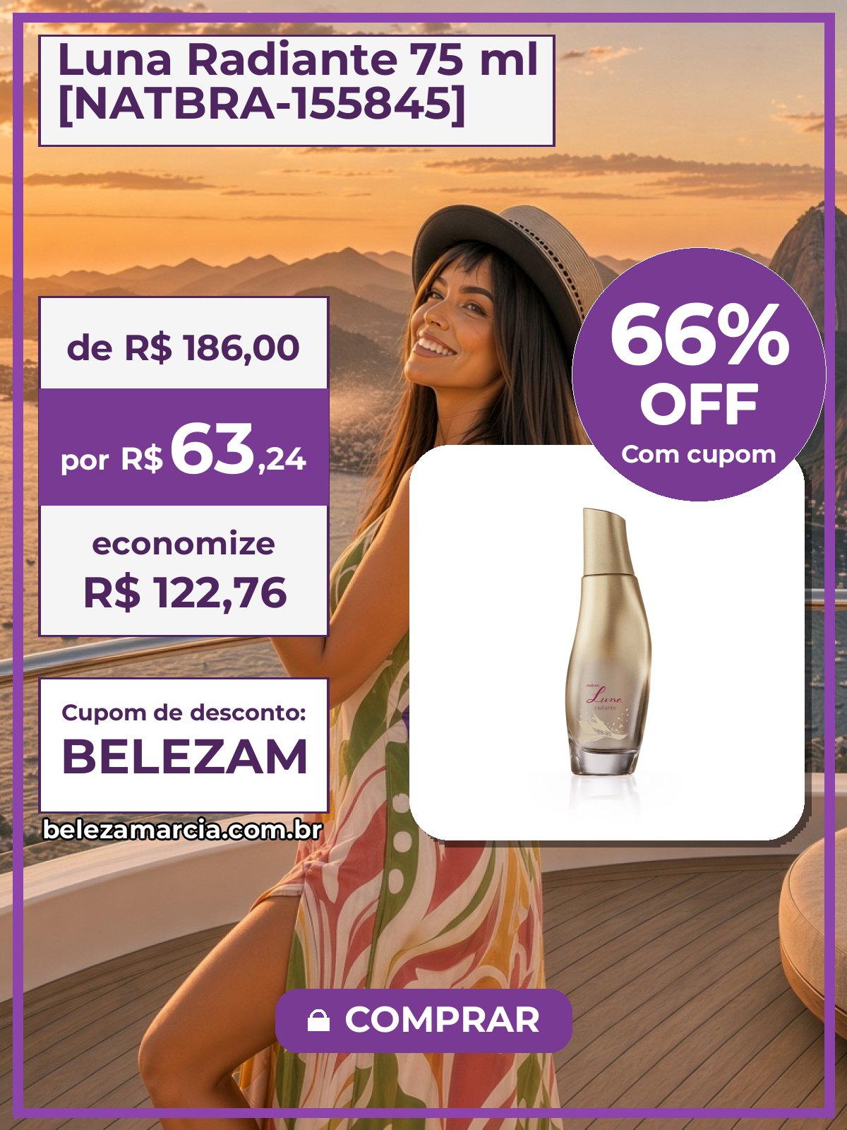 Luna Radiante 75 ml [NATBRA-155845]