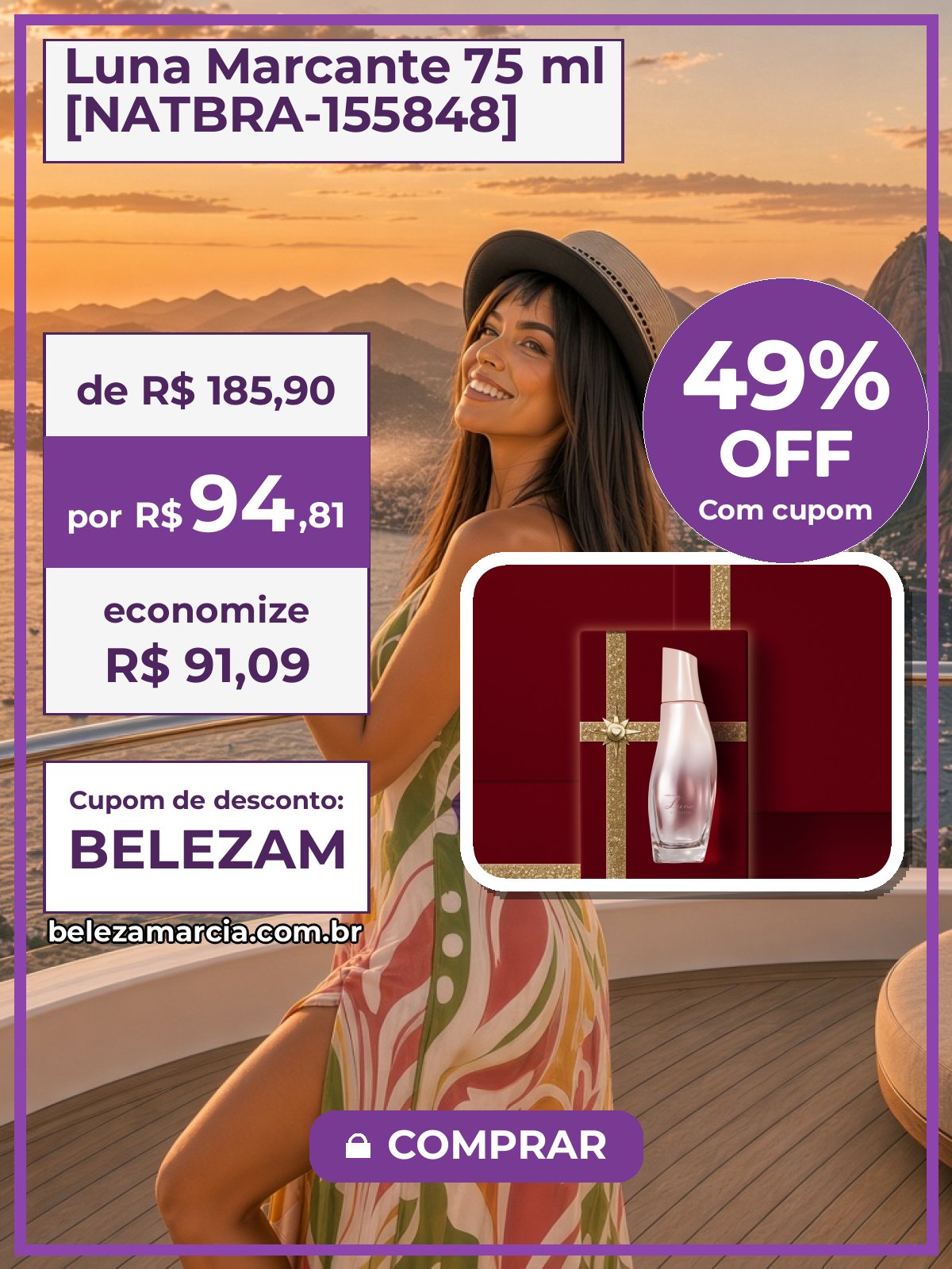 Luna Marcante 75 ml [NATBRA-155848]