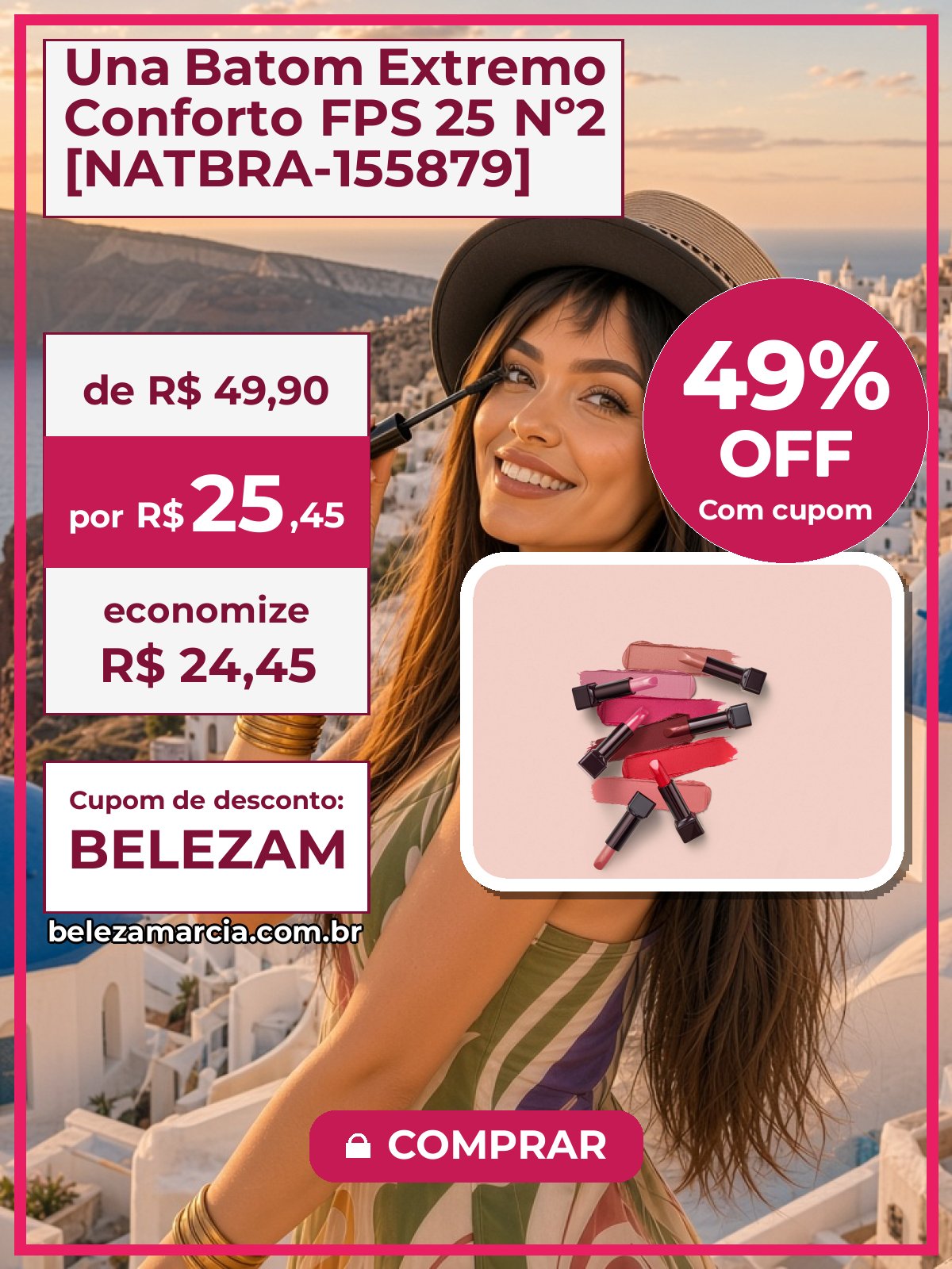 Una Batom Extremo Conforto FPS 25 Nº2 [NATBRA-155879]