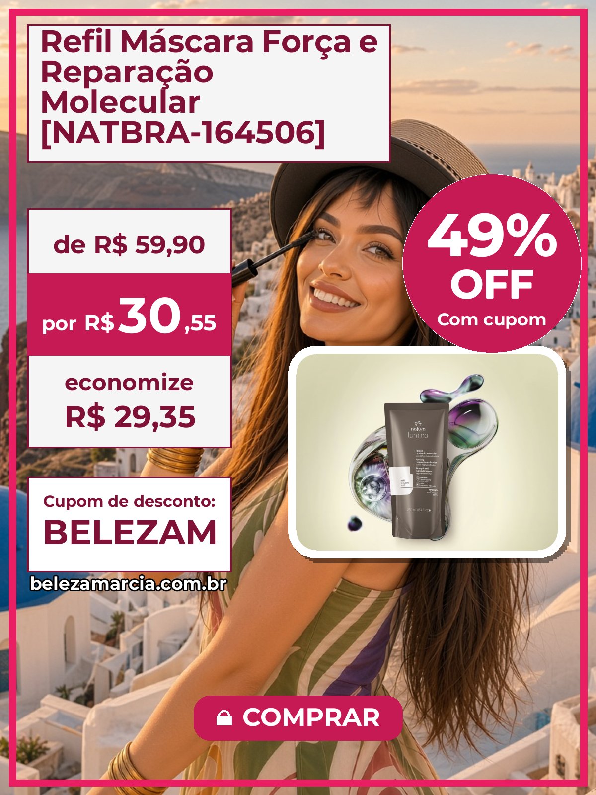 Refil Máscara Força e Reparação Molecular [NATBRA-164506]